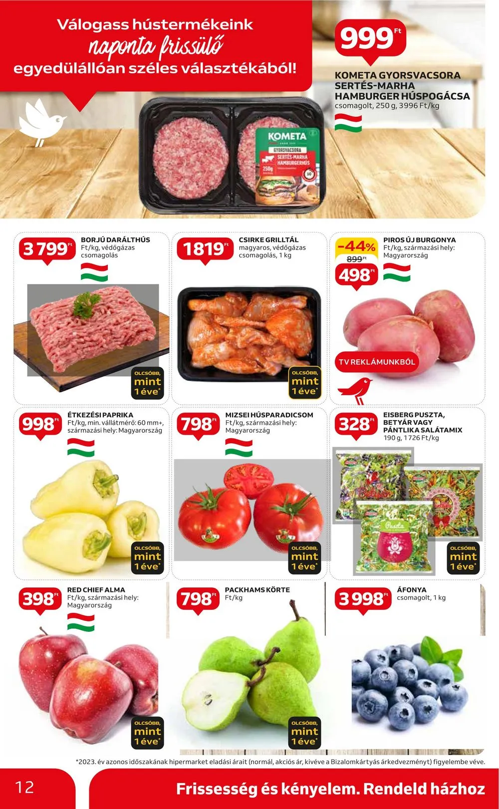 Auchan akciós újság Hipermarket 05.23–05.29 – 12. oldal