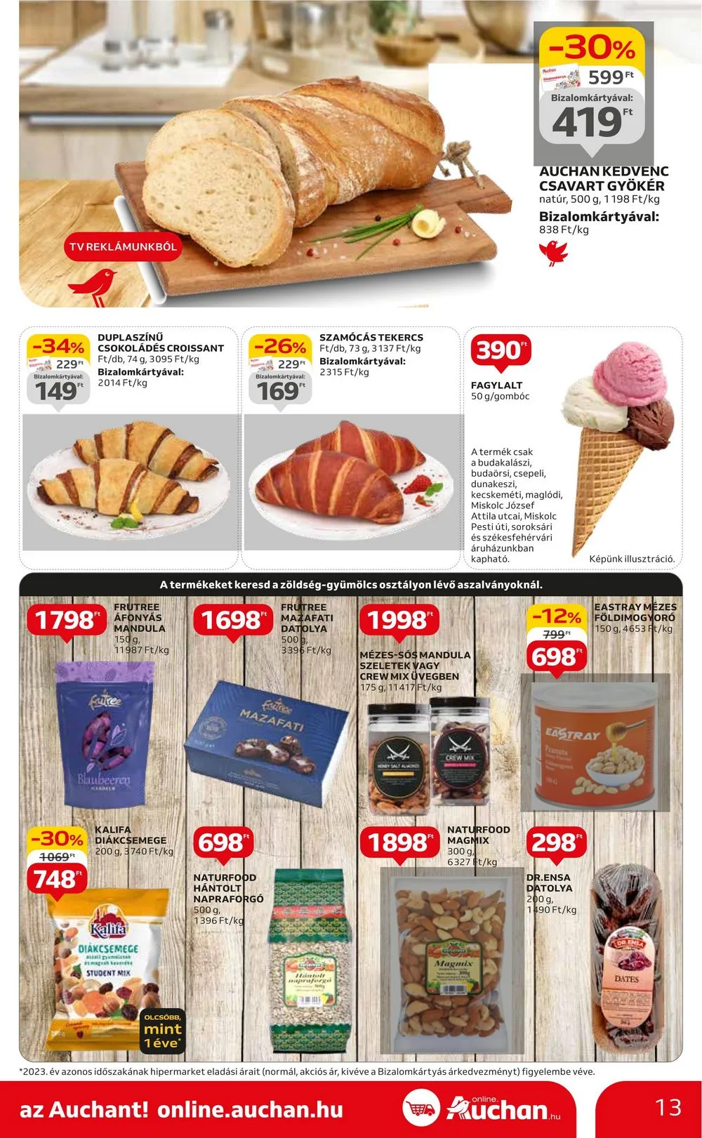 Auchan akciós újság Hipermarket 05.23–05.29 – 13. oldal