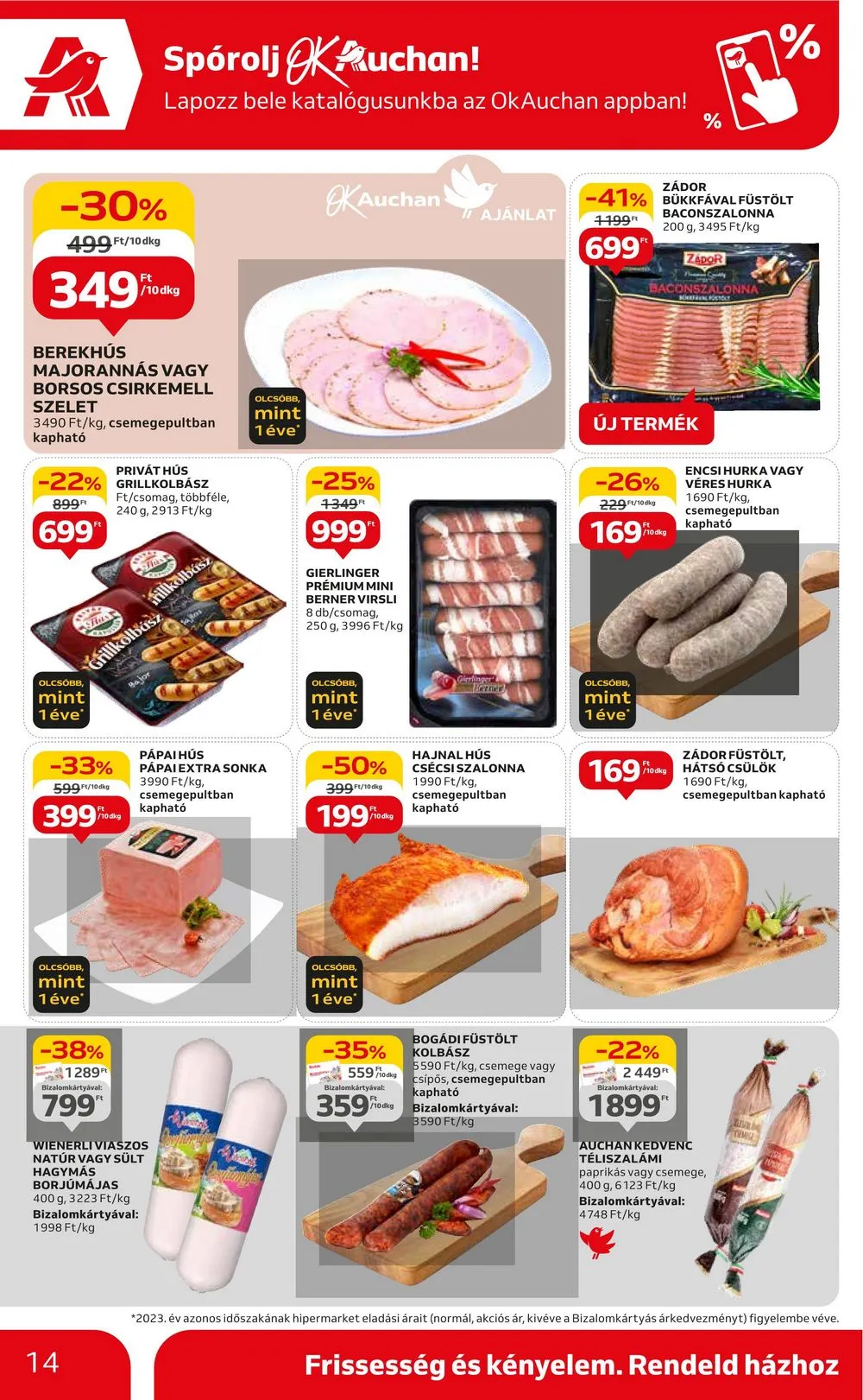 Auchan akciós újság Hipermarket 05.23–05.29 – 14. oldal