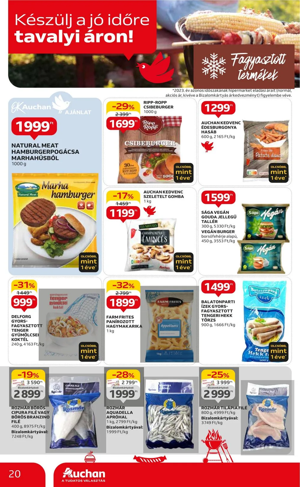 Auchan akciós újság Hipermarket 05.23–05.29 – 20. oldal