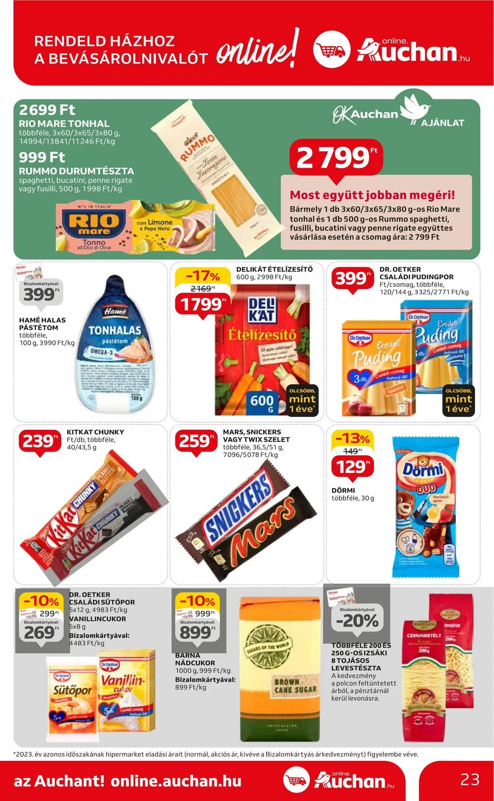 Auchan akciós újság Hipermarket 05.23–05.29 – 23. oldal