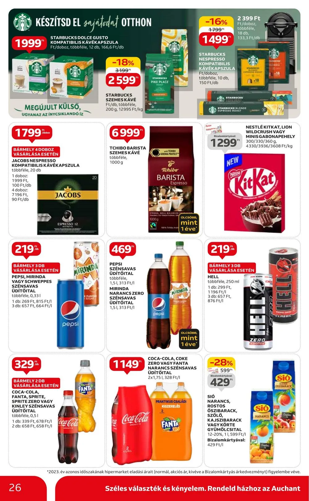 Auchan akciós újság Hipermarket 05.23–05.29 – 26. oldal