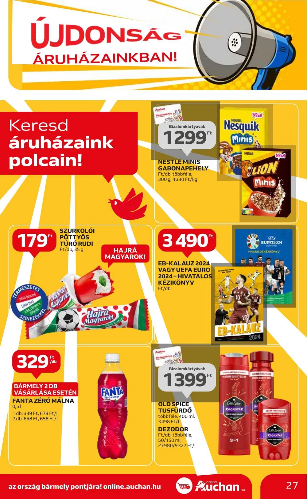 Auchan akciós újság Hipermarket 05.23–05.29 – 27. oldal