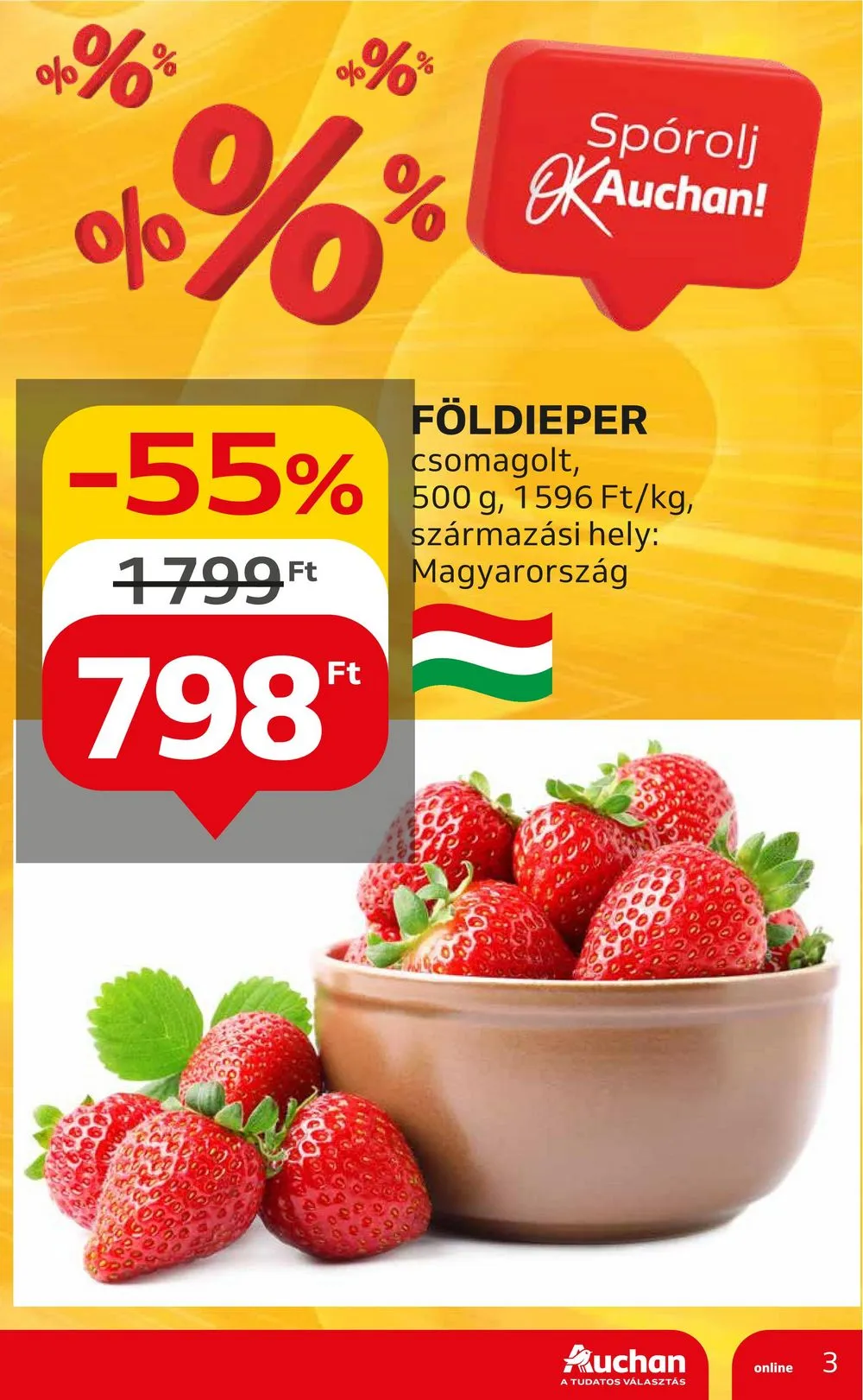 Auchan akciós újság Hipermarket 05.23–05.29 – 3. oldal