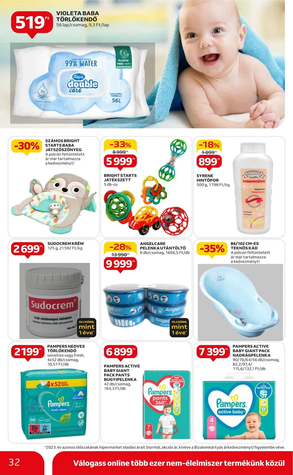 Auchan akciós újság Hipermarket 05.23–05.29 – 32. oldal