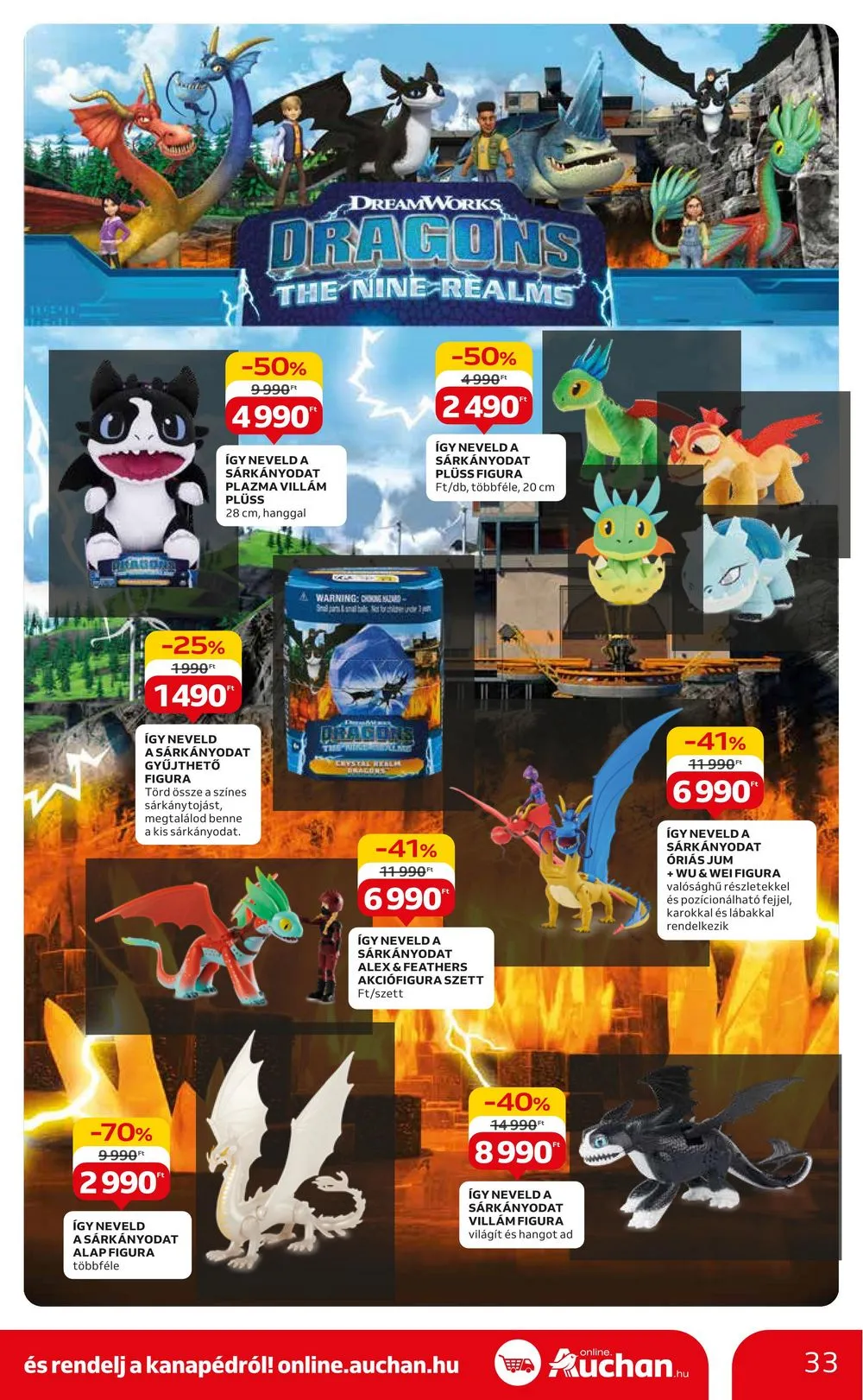 Auchan akciós újság Hipermarket 05.23–05.29 – 33. oldal