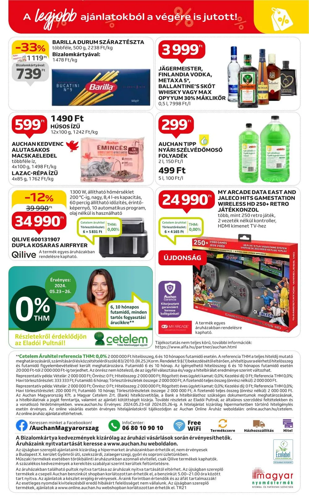 Auchan akciós újság Hipermarket 05.23–05.29 – 44. oldal