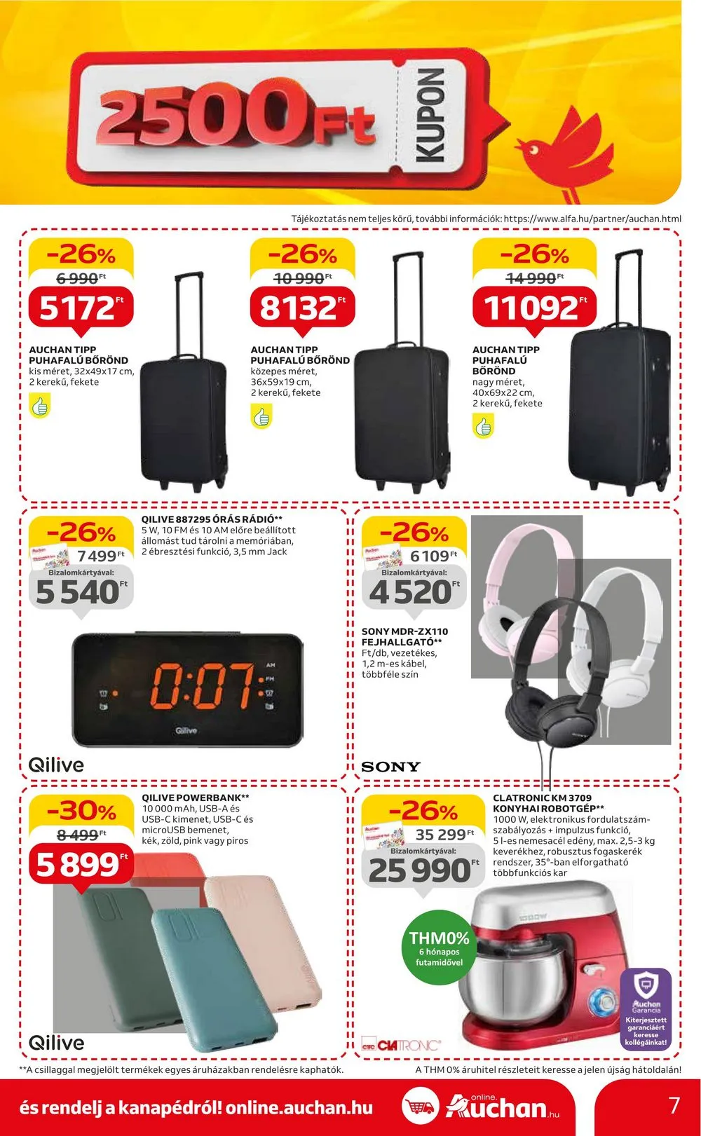 Auchan akciós újság Hipermarket 05.23–05.29 – 7. oldal