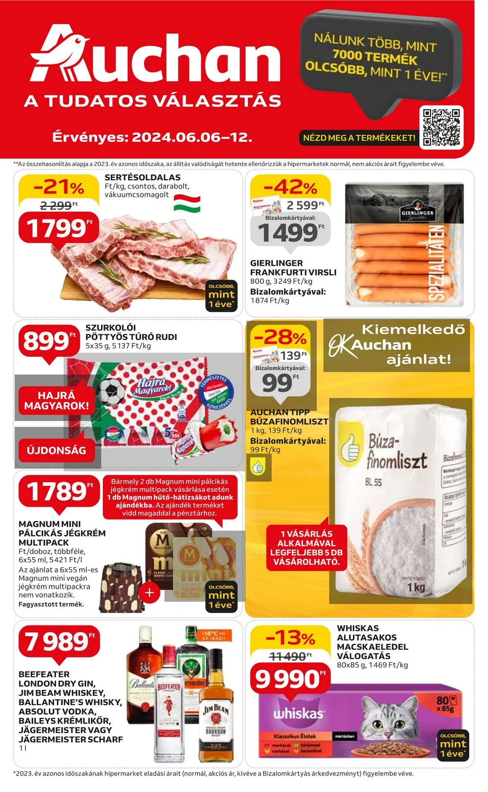 Auchan akciós újság Hipermarket 06.06–06.12