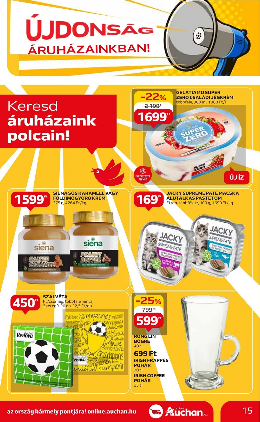 Auchan akciós újság Hipermarket 06.06–06.12 – 15. oldal