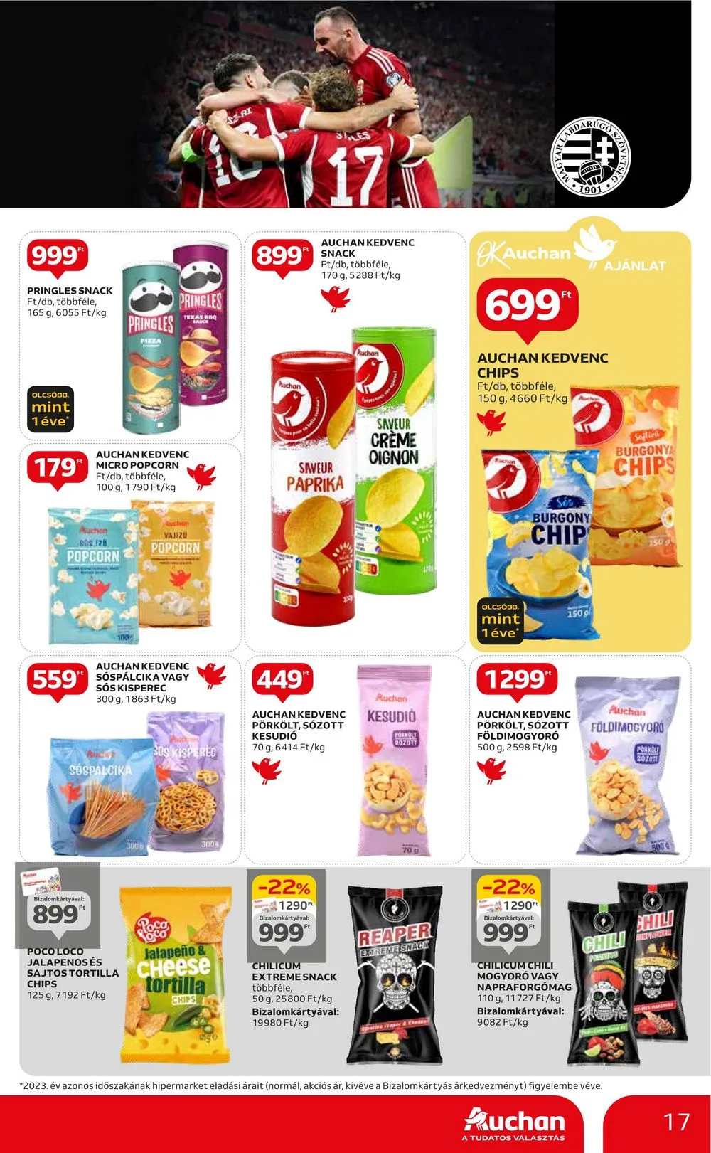 Auchan akciós újság Hipermarket 06.06–06.12 – 17. oldal