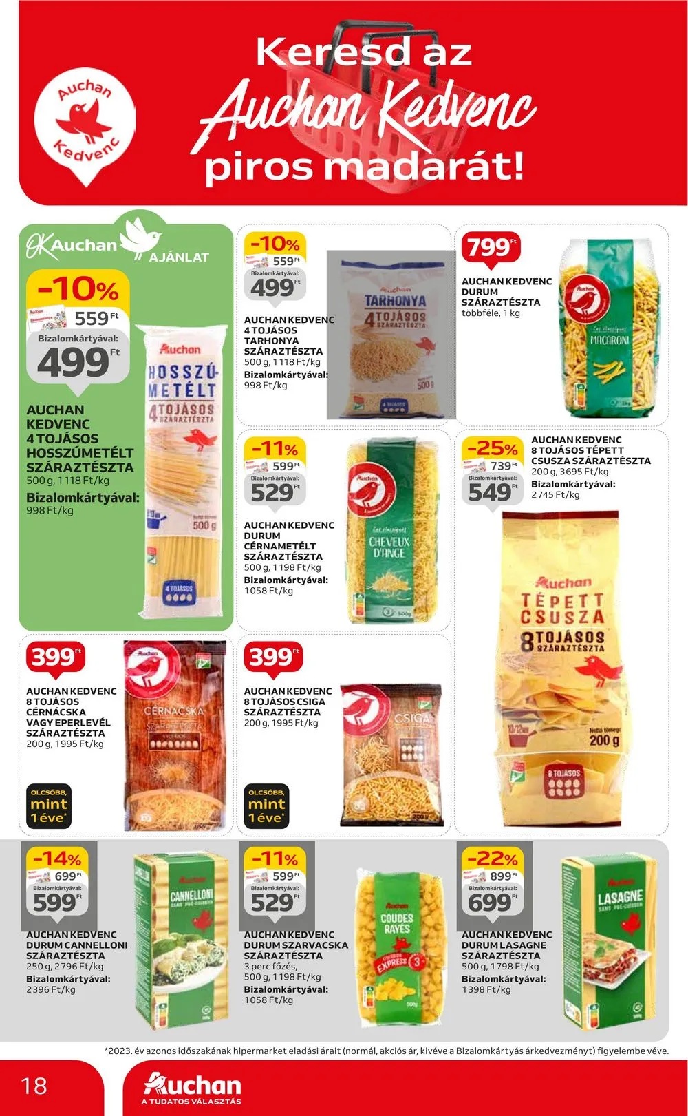 Auchan akciós újság Hipermarket 06.06–06.12 – 18. oldal