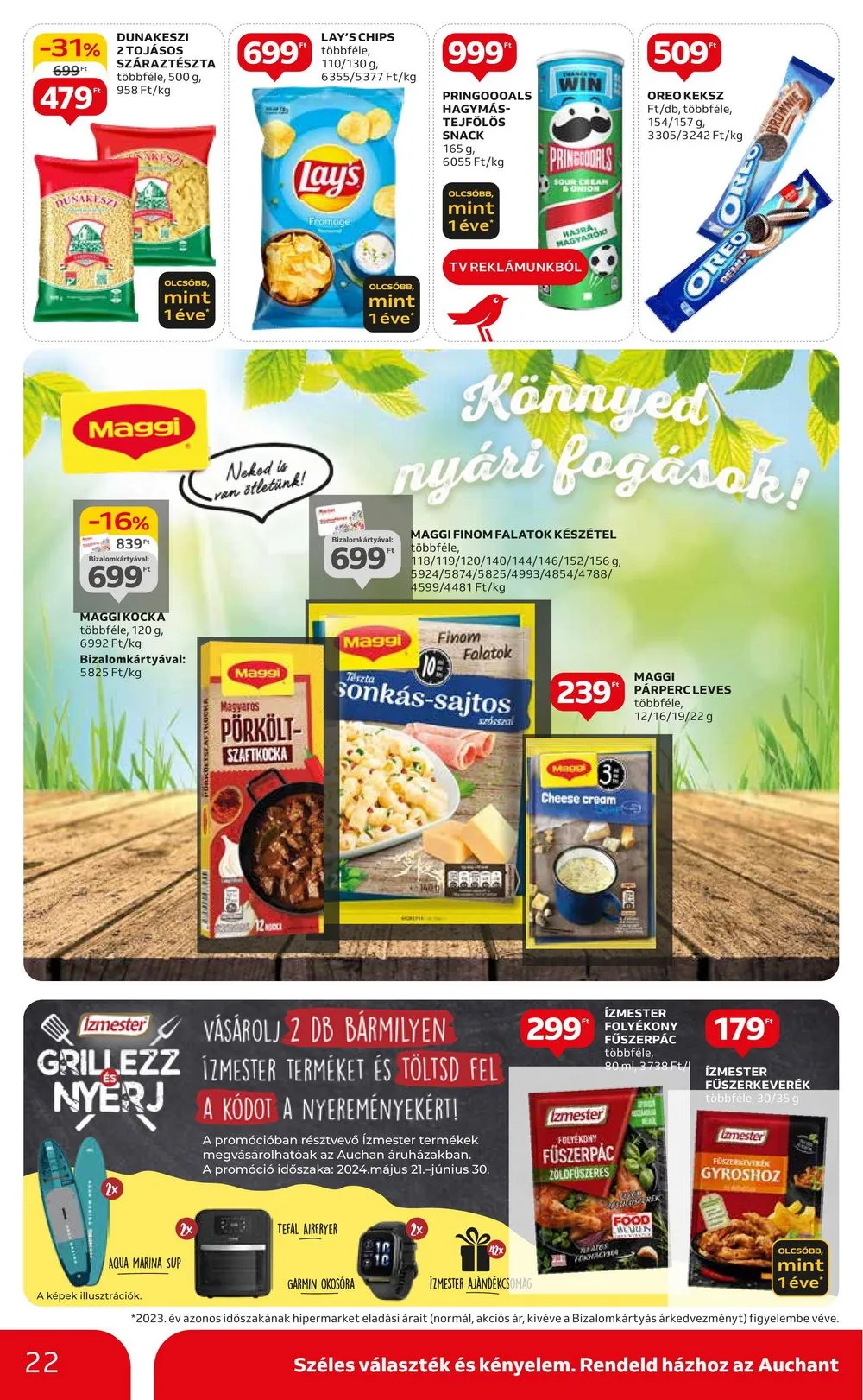 Auchan akciós újság Hipermarket 06.06–06.12 – 22. oldal