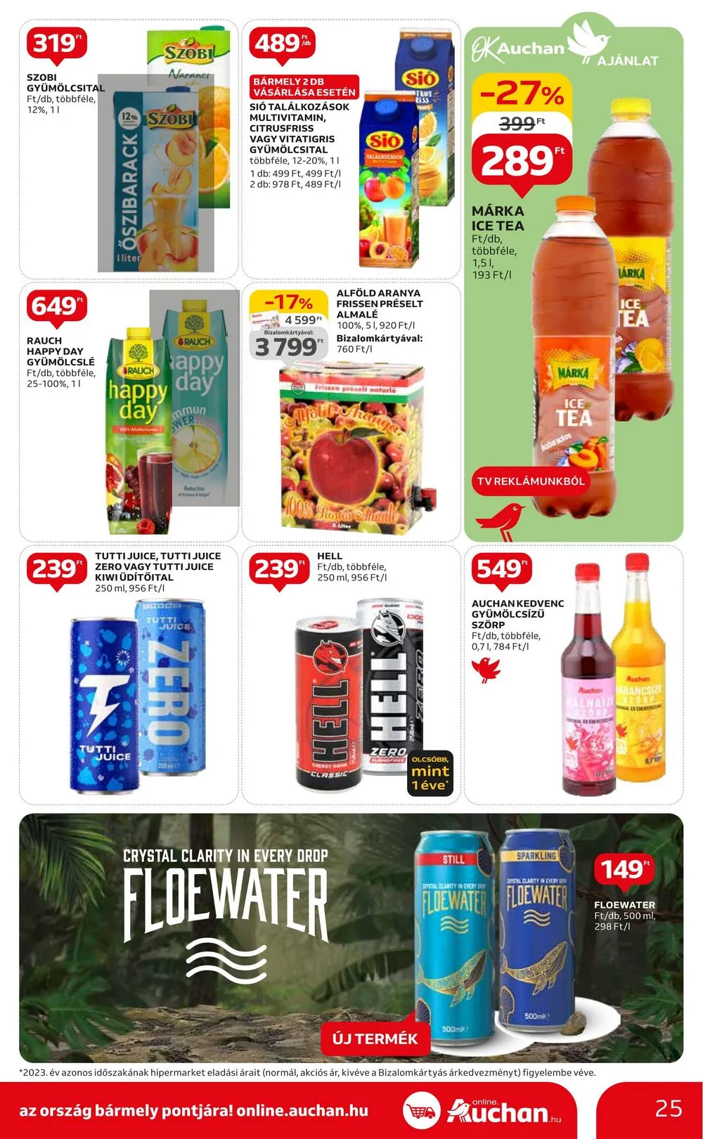 Auchan akciós újság Hipermarket 06.06–06.12 – 25. oldal