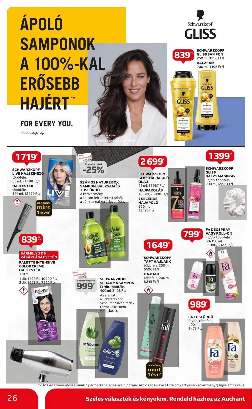 Auchan akciós újság Hipermarket 06.06–06.12 – 26. oldal