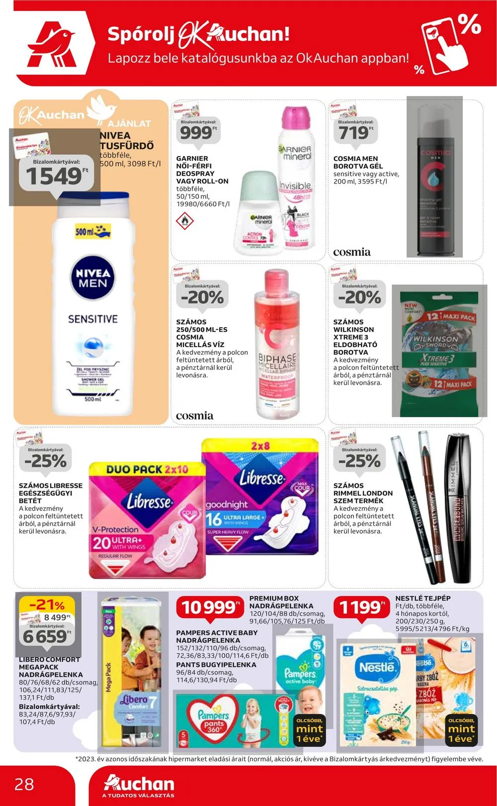 Auchan akciós újság Hipermarket 06.06–06.12 – 28. oldal