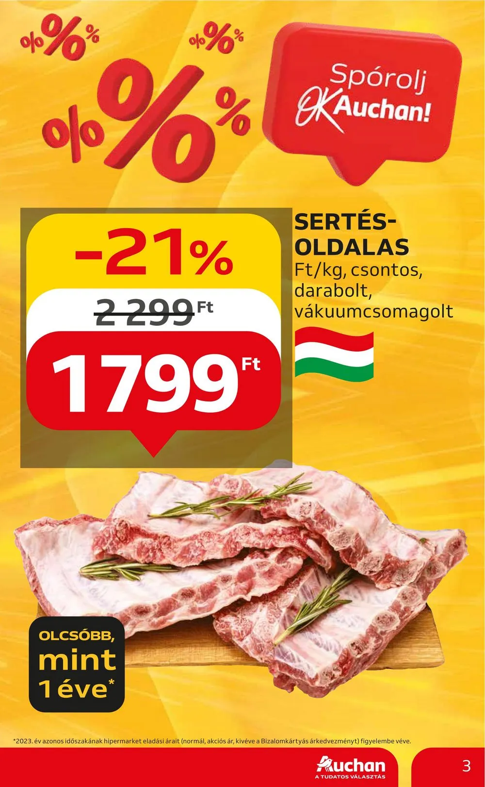 Auchan akciós újság Hipermarket 06.06–06.12 – 3. oldal