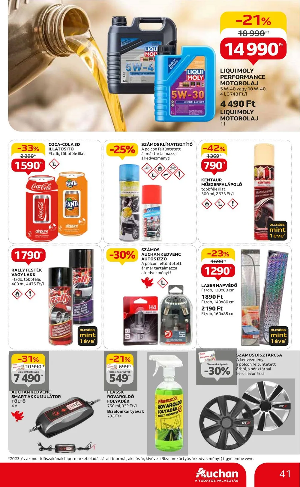 Auchan akciós újság Hipermarket 06.06–06.12 – 41. oldal