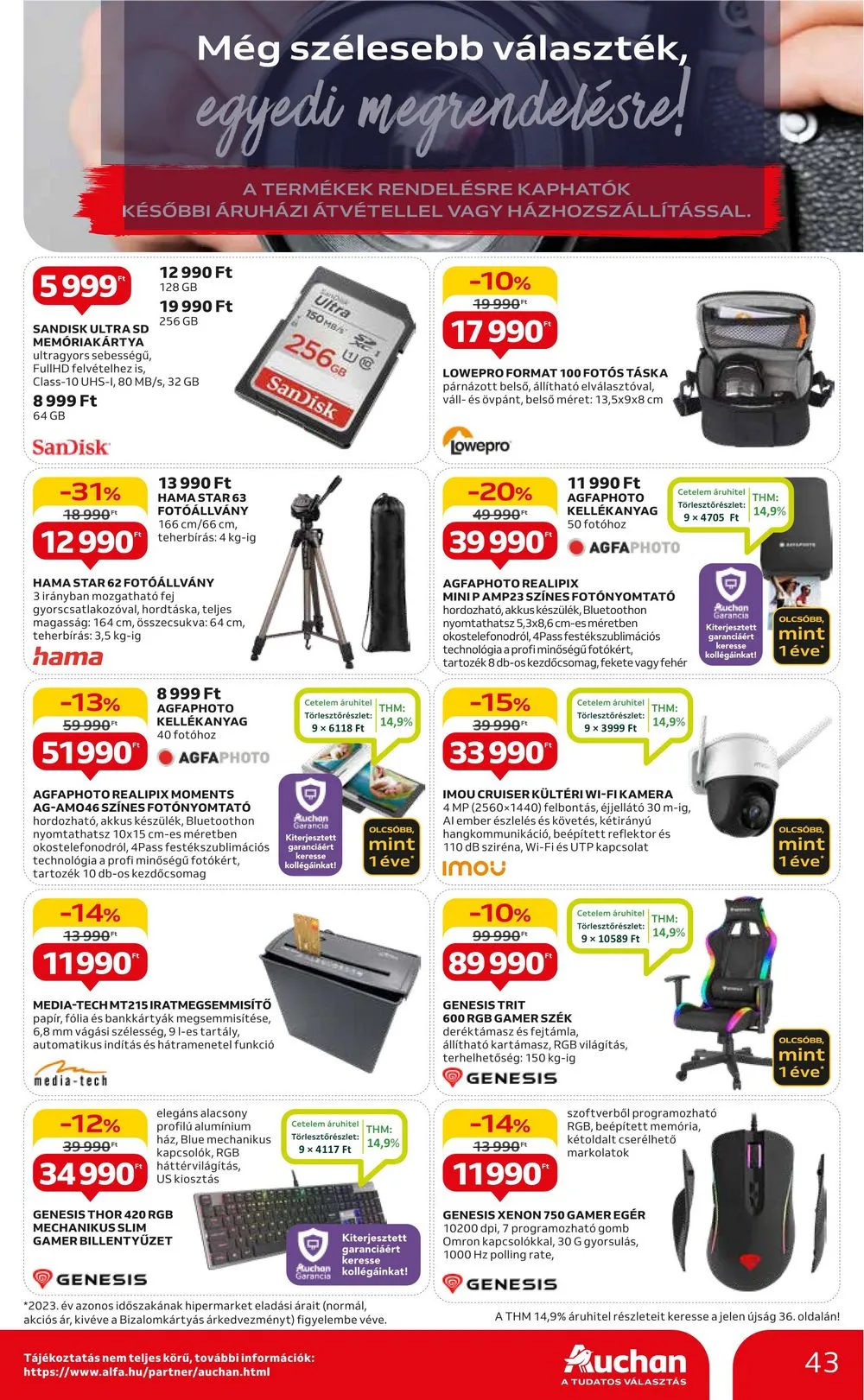 Auchan akciós újság Hipermarket 06.06–06.12 – 43. oldal
