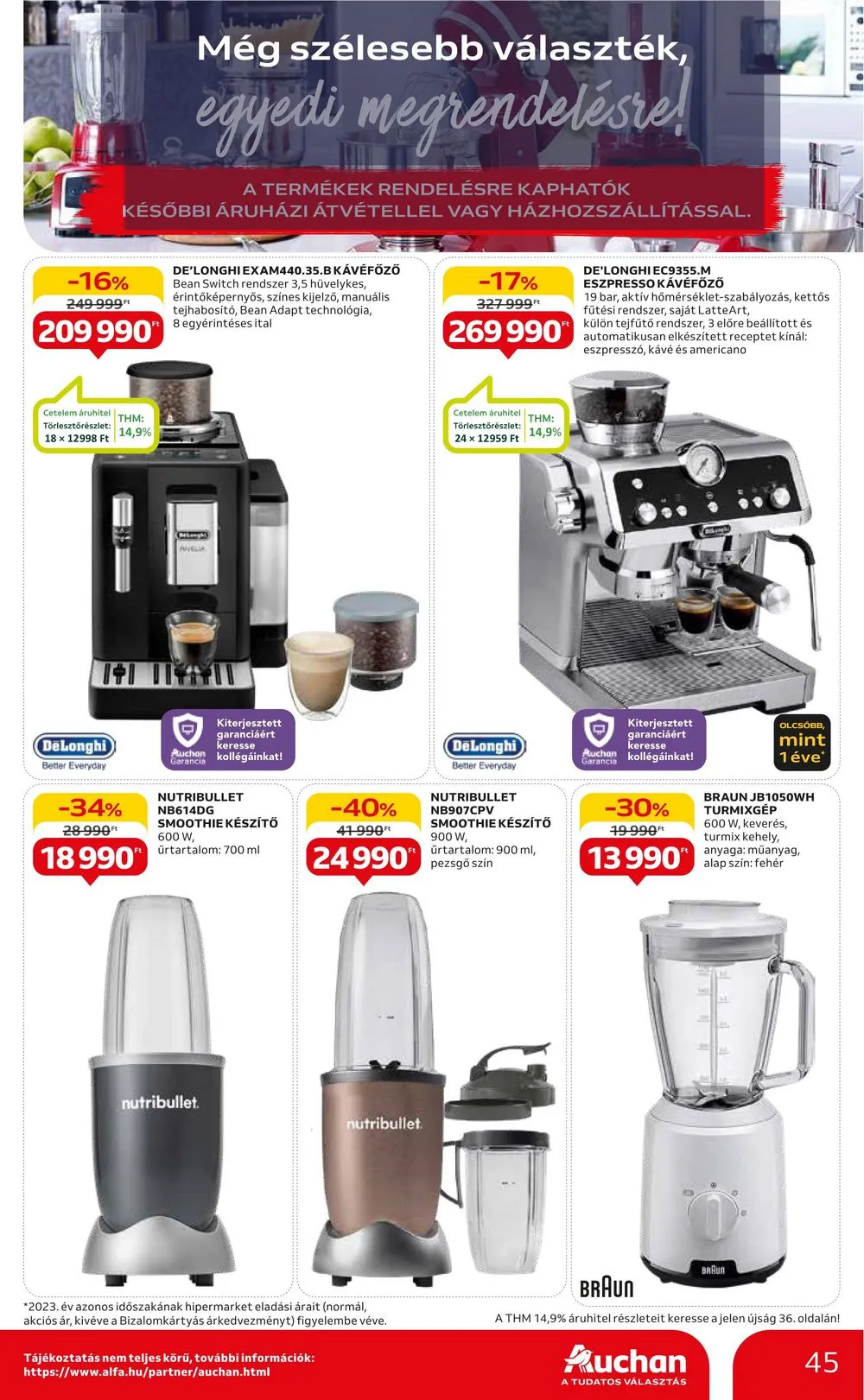 Auchan akciós újság Hipermarket 06.06–06.12 – 45. oldal