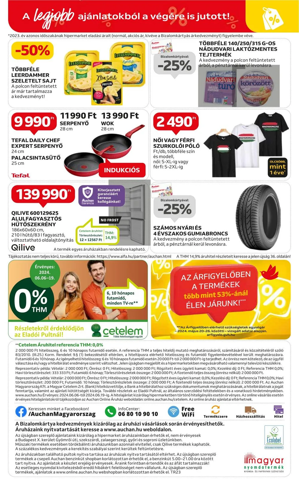 Auchan akciós újság Hipermarket 06.06–06.12 – 46. oldal