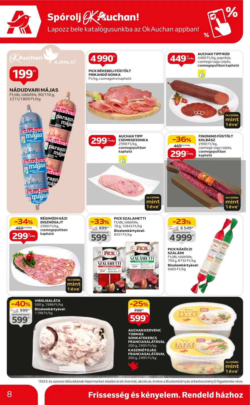 Auchan akciós újság Hipermarket 06.06–06.12 – 8. oldal