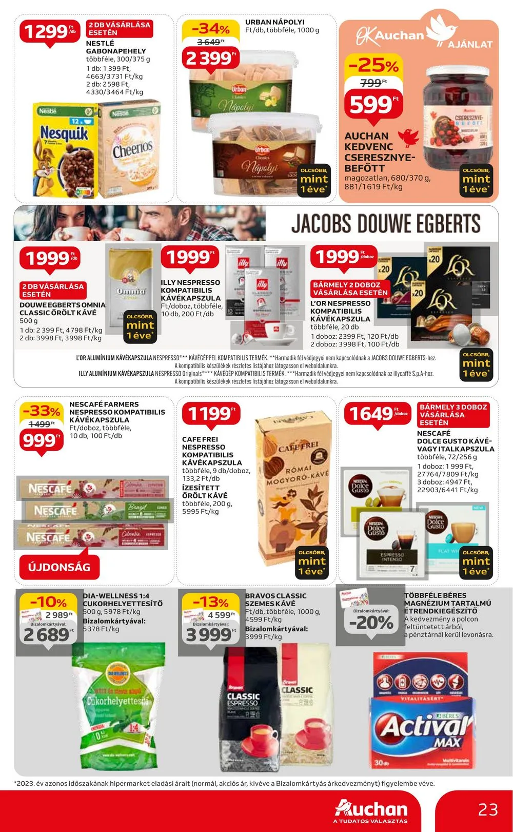 Auchan akciós újság Hipermarket 06.13–06.20