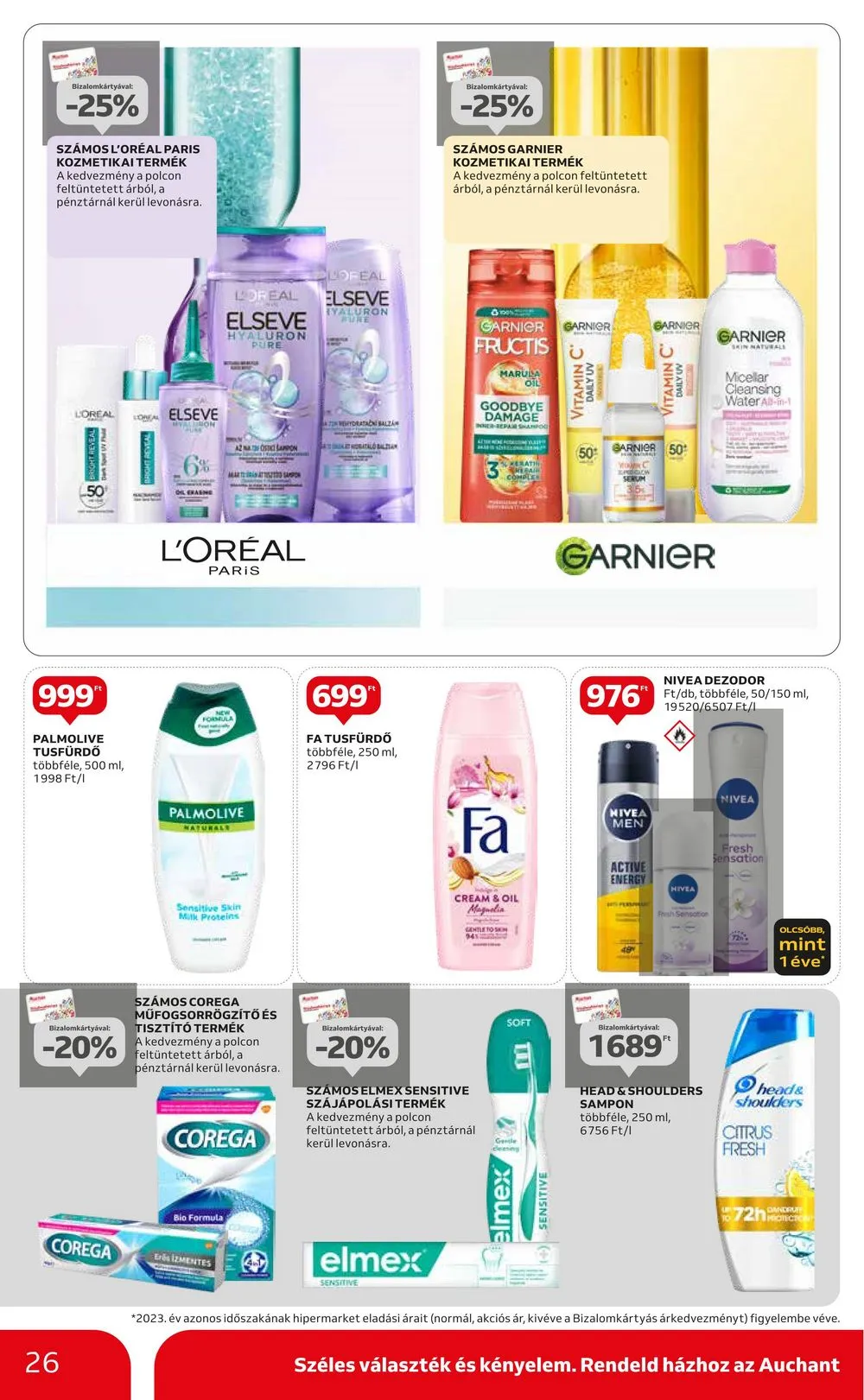 Auchan akciós újság Hipermarket 06.13–06.20 – 26. oldal