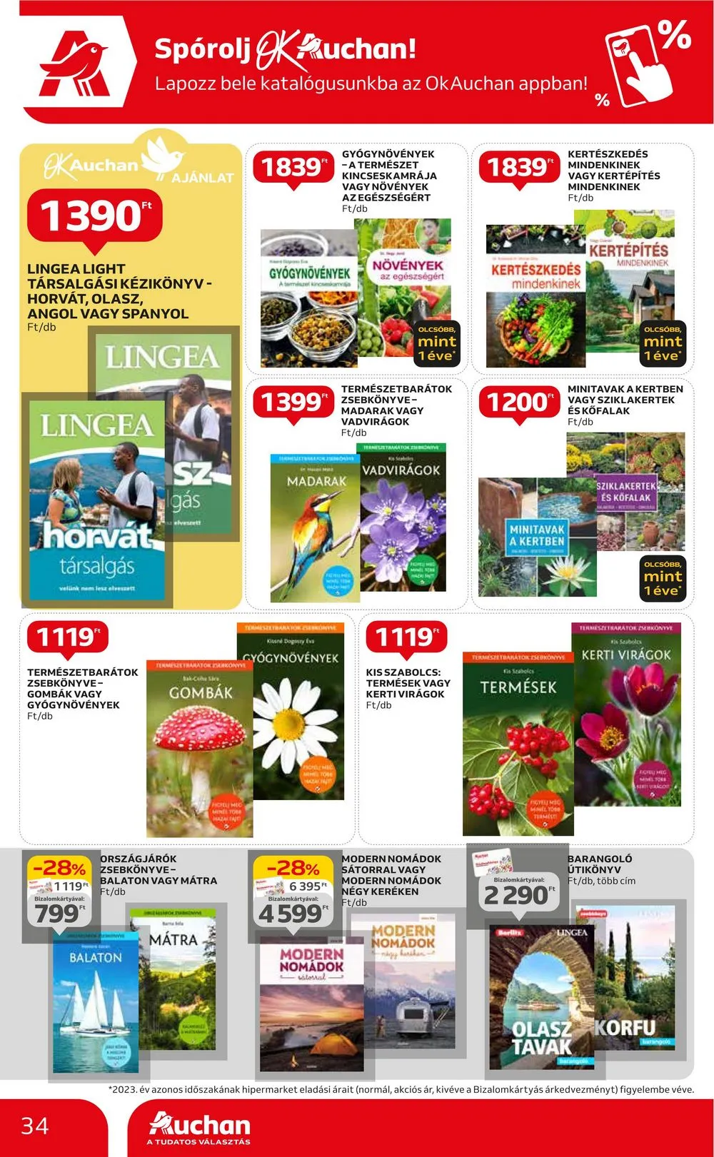 Auchan akciós újság Hipermarket 06.13–06.20 – 34. oldal