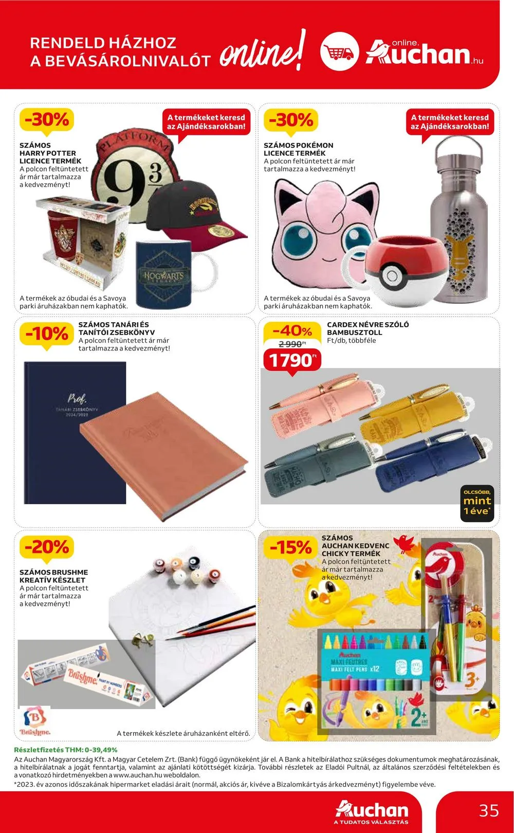 Auchan akciós újság Hipermarket 06.13–06.20 – 35. oldal