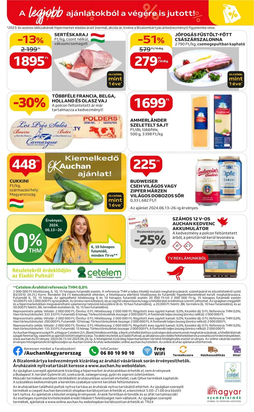 Auchan akciós újság Hipermarket 06.13–06.20 – 42. oldal