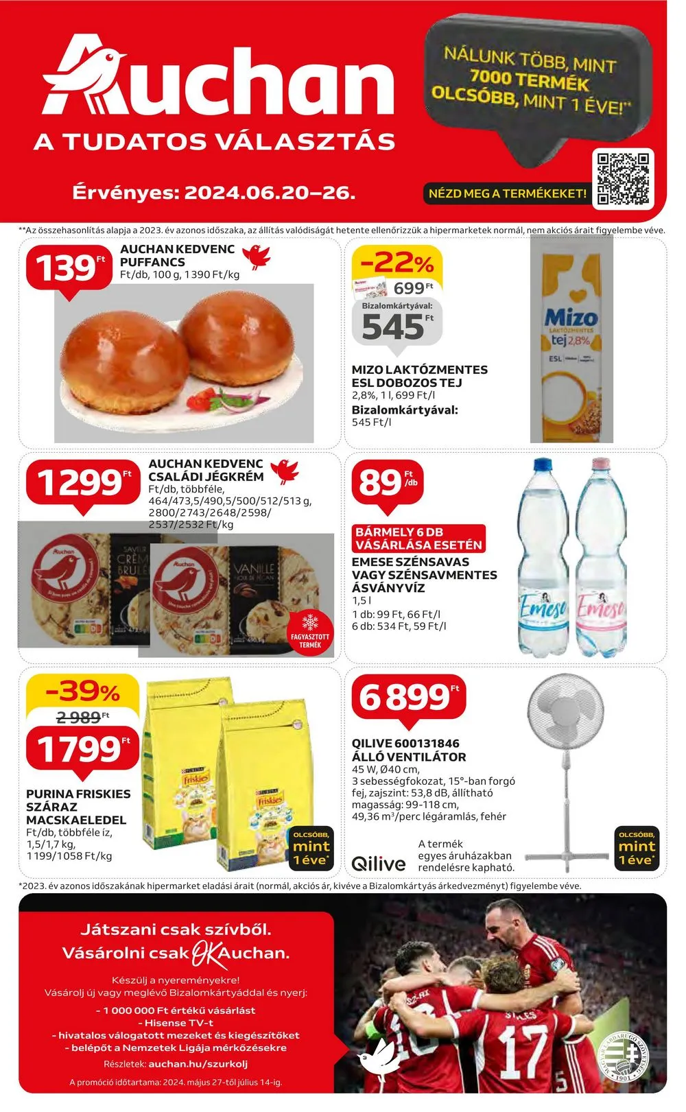 Auchan akciós újság Hipermarket 06.20–06.27