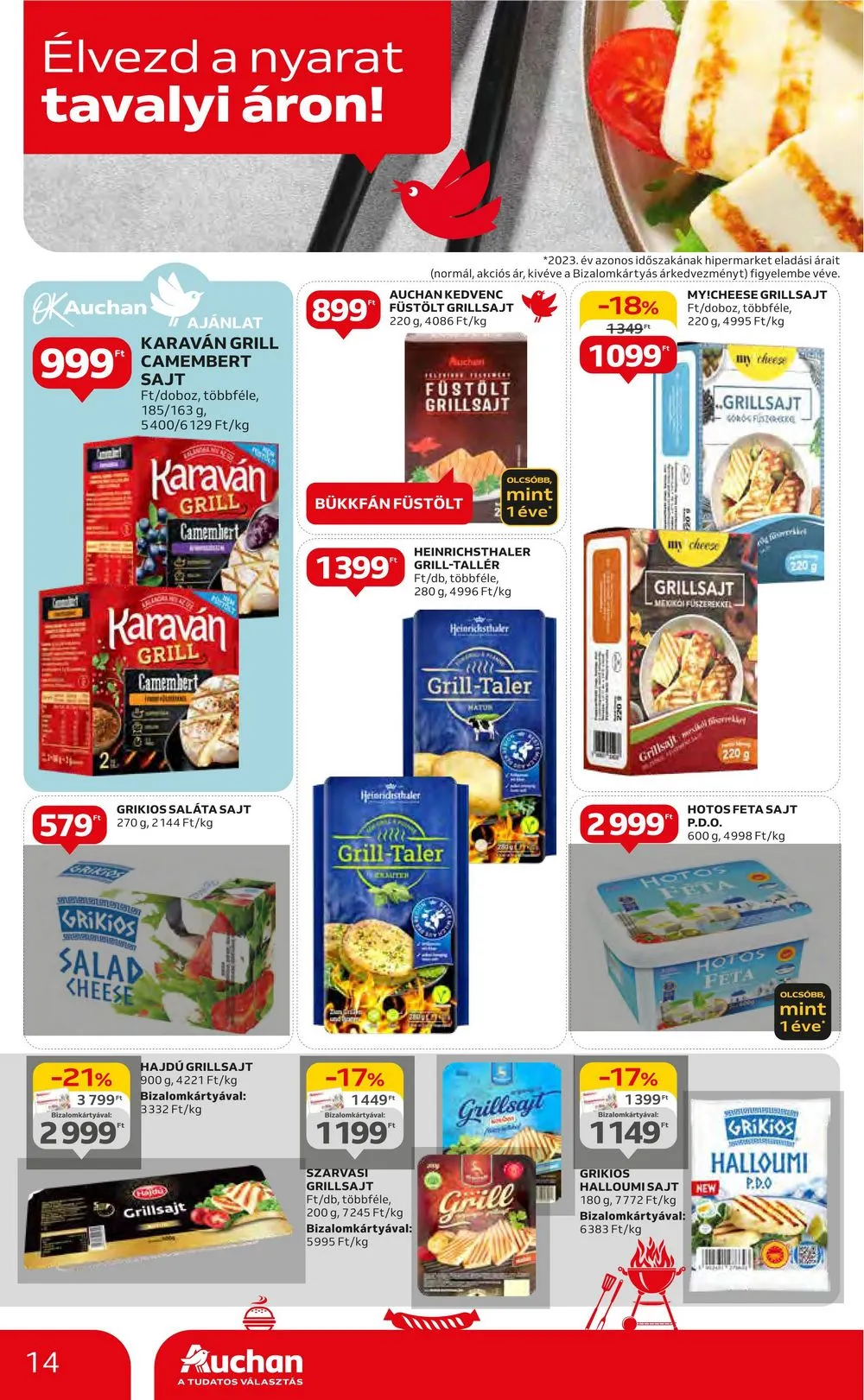 Auchan akciós újság Hipermarket 06.20–06.27 – 14. oldal