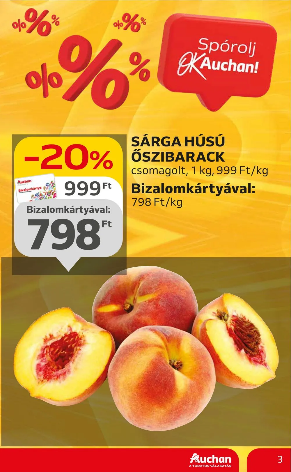 Auchan akciós újság Hipermarket 06.20–06.27 – 3. oldal