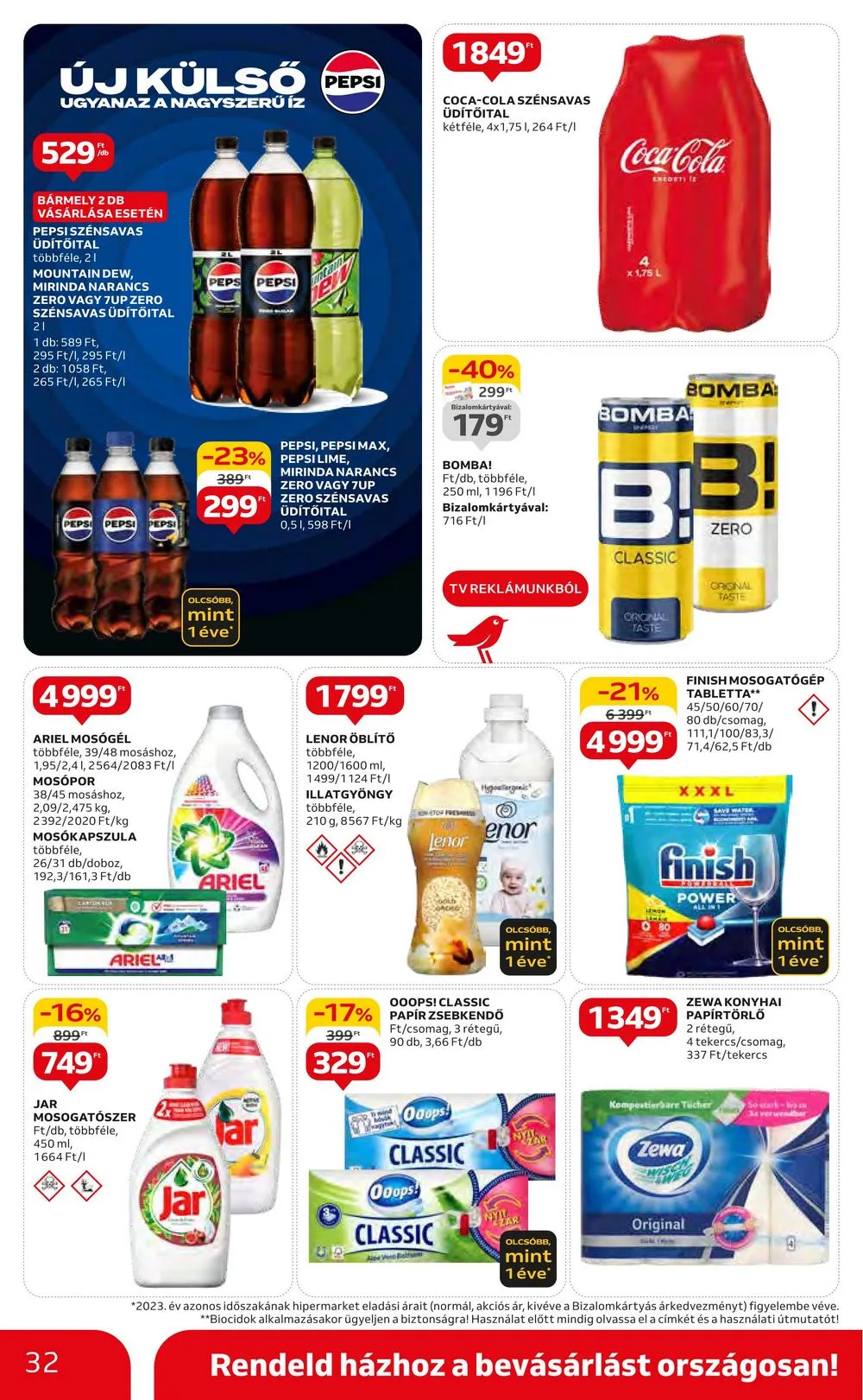 Auchan akciós újság Hipermarket 06.20–06.27 – 32. oldal