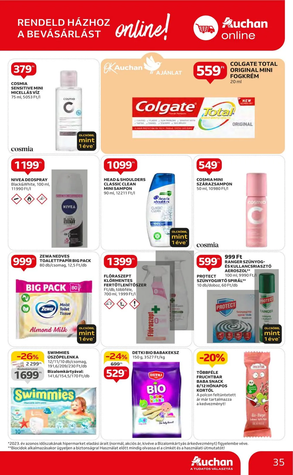 Auchan akciós újság Hipermarket 06.20–06.27 – 35. oldal