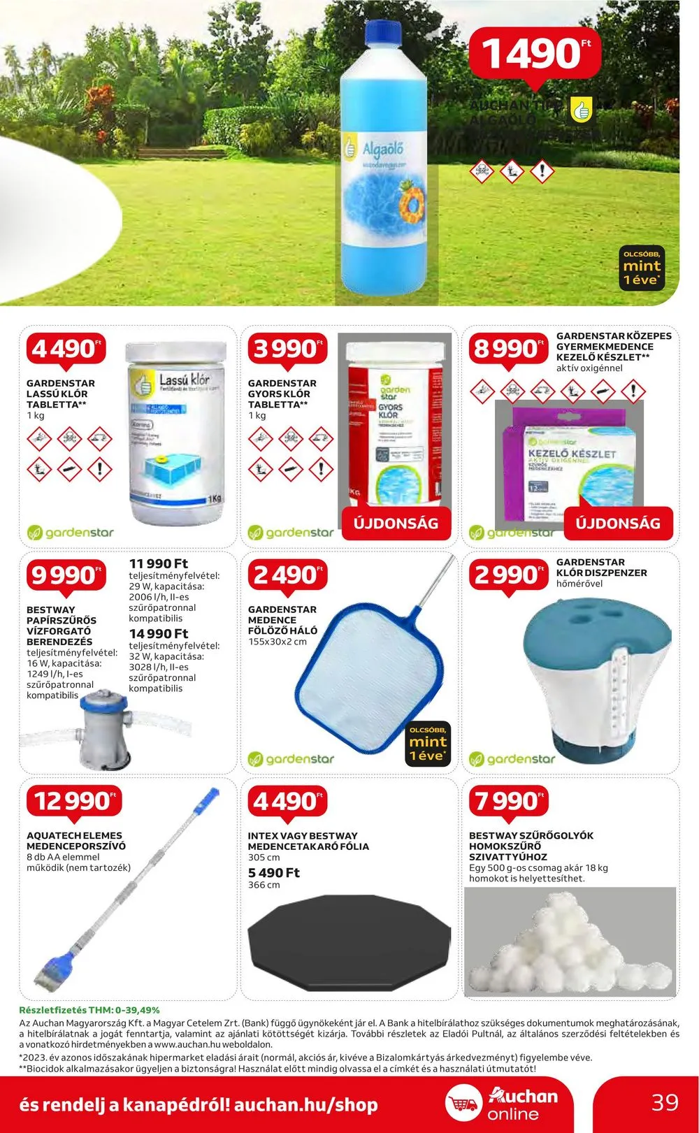 Auchan akciós újság Hipermarket 06.20–06.27 – 39. oldal