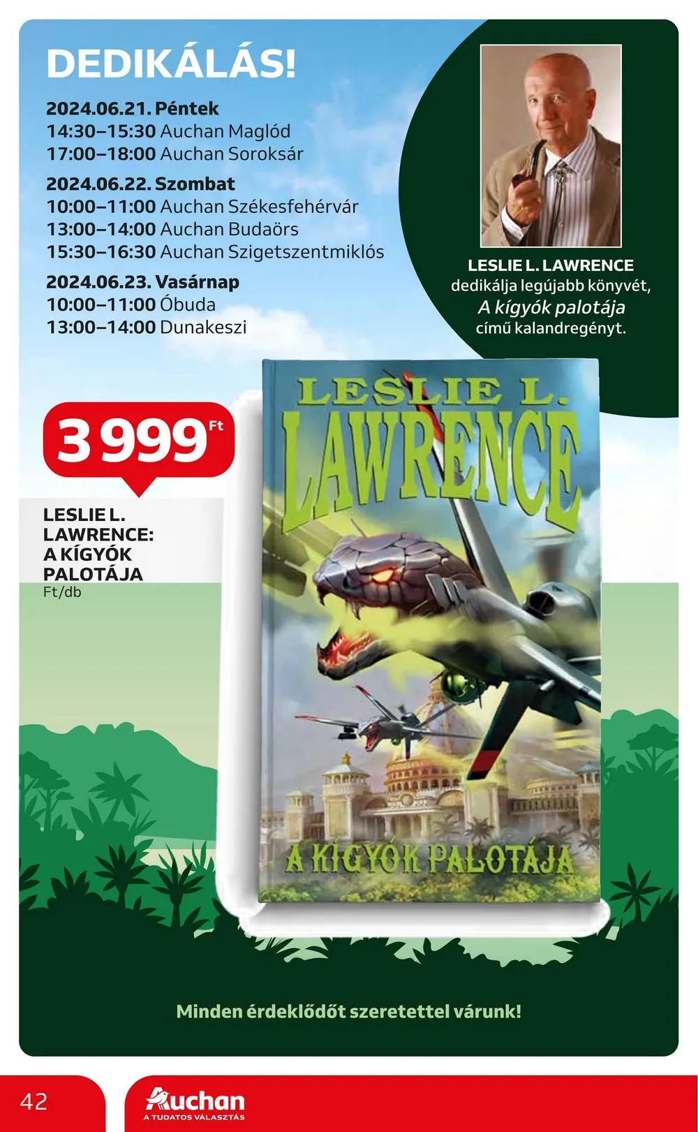 Auchan akciós újság Hipermarket 06.20–06.27 – 42. oldal