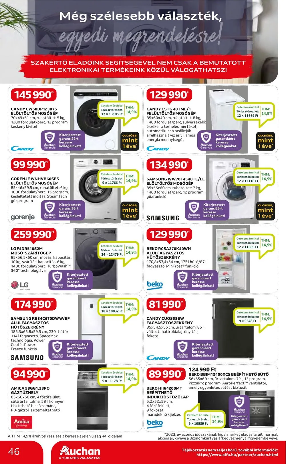 Auchan akciós újság Hipermarket 06.20–06.27 – 46. oldal