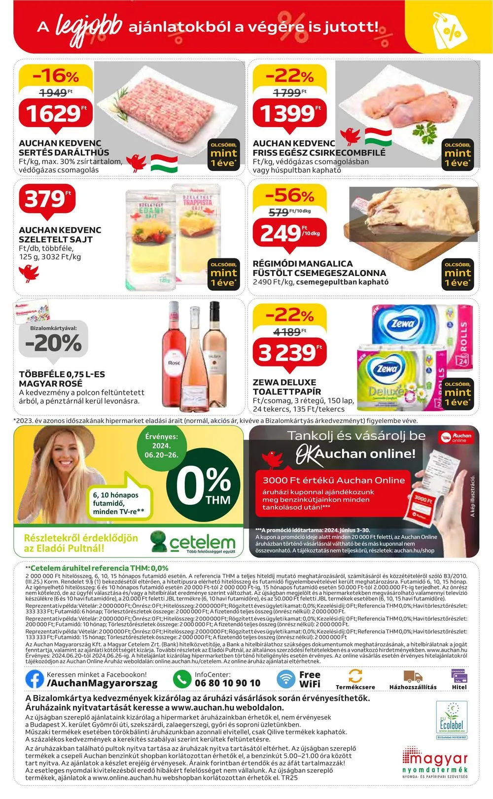 Auchan akciós újság Hipermarket 06.20–06.27 – 50. oldal