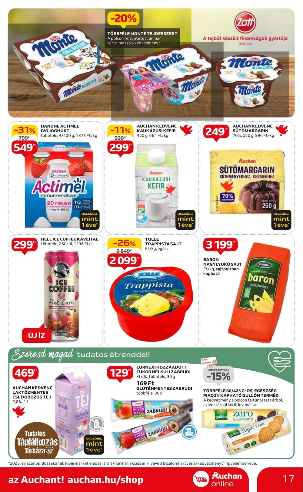 Auchan akciós újság Hipermarket 07.04–07.10 – 17. oldal