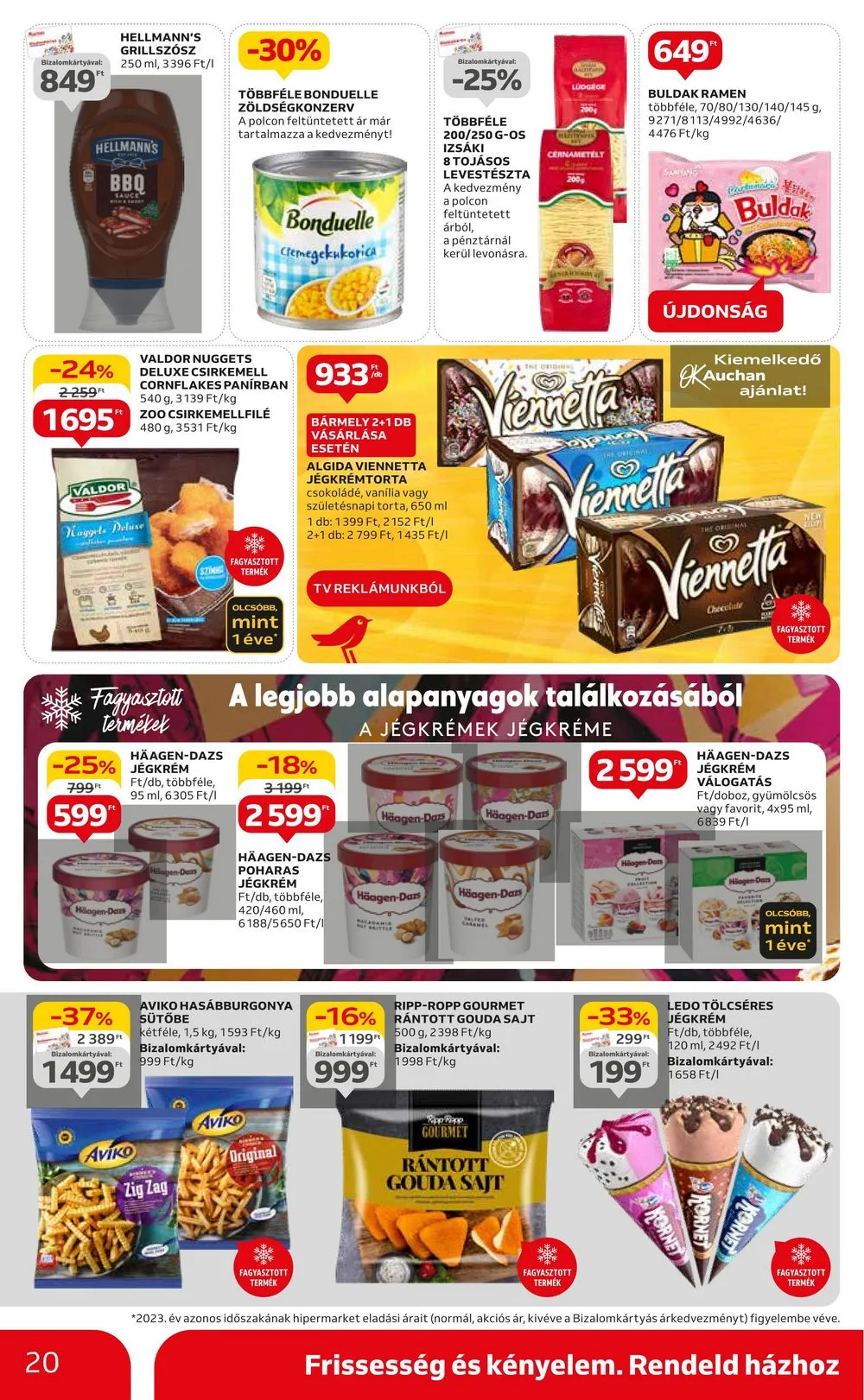 Auchan akciós újság Hipermarket 07.04–07.10 – 20. oldal