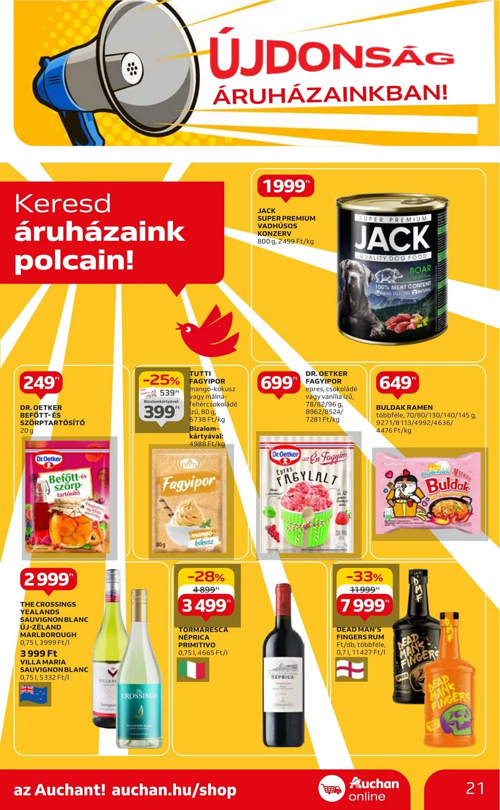 Auchan akciós újság Hipermarket 07.04–07.10 – 21. oldal