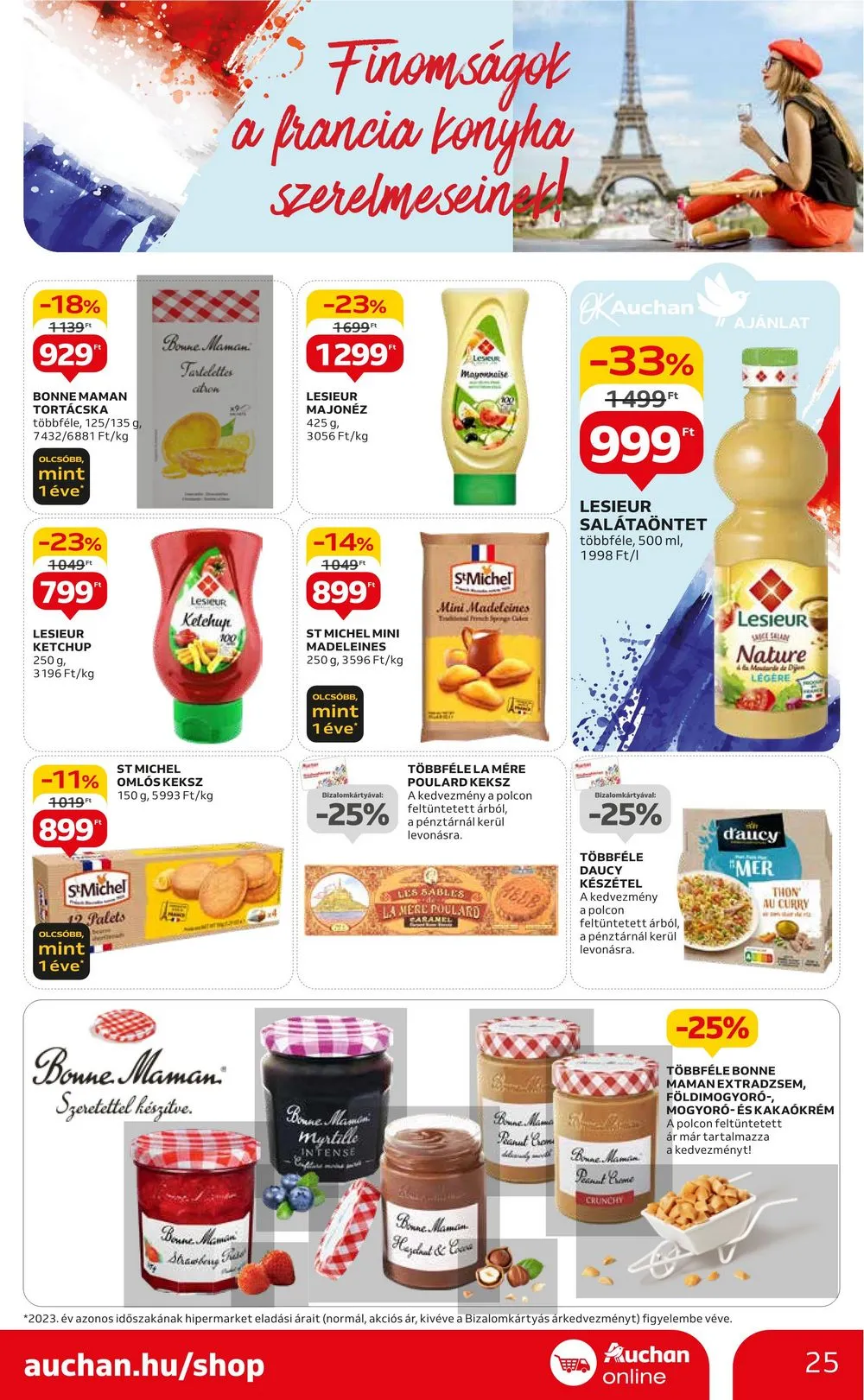 Auchan akciós újság Hipermarket 07.04–07.10 – 25. oldal