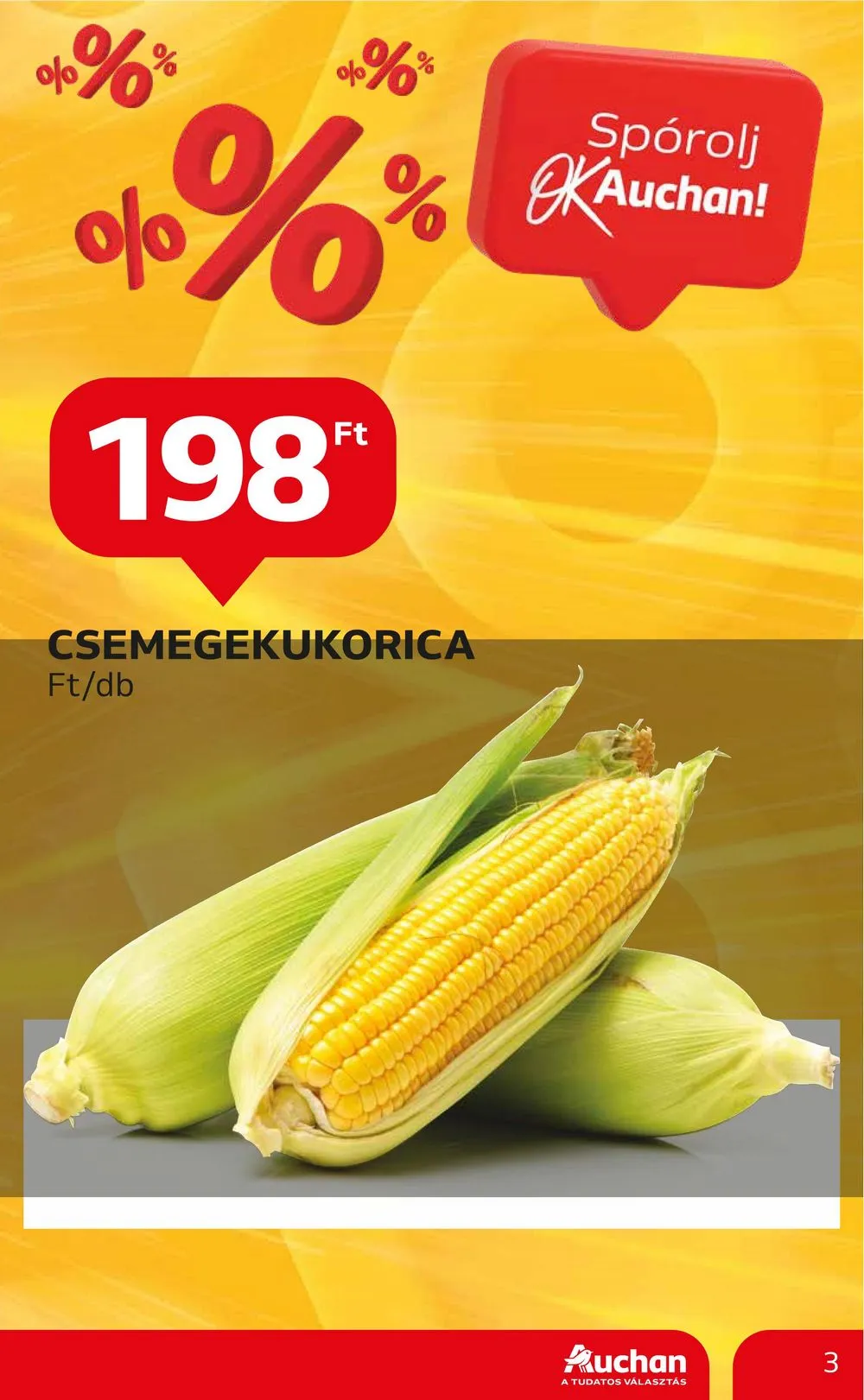 Auchan akciós újság Hipermarket 07.04–07.10 – 3. oldal