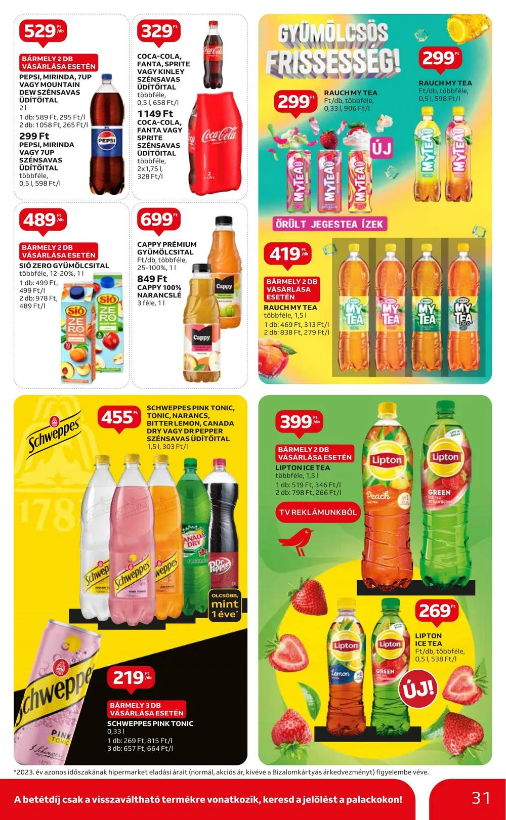 Auchan akciós újság Hipermarket 07.04–07.10 – 31. oldal