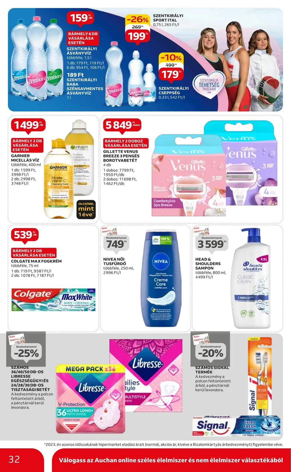 Auchan akciós újság Hipermarket 07.04–07.10 – 32. oldal
