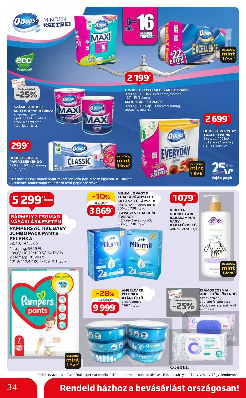 Auchan akciós újság Hipermarket 07.04–07.10 – 34. oldal
