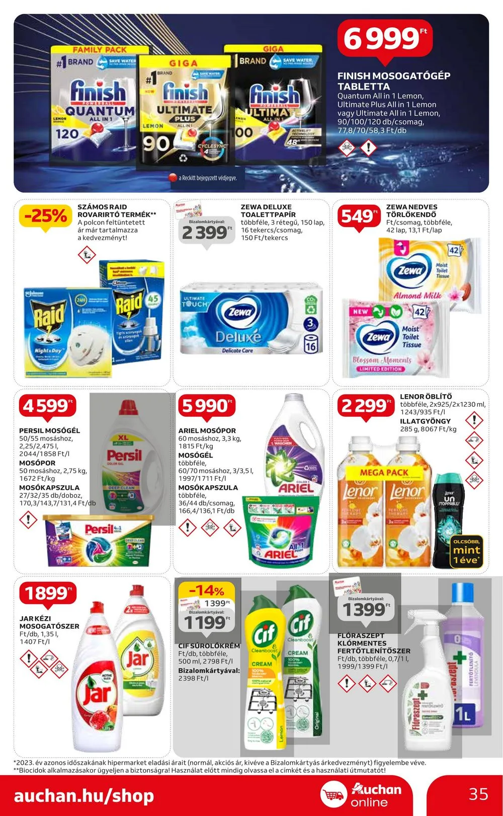Auchan akciós újság Hipermarket 07.04–07.10 – 35. oldal