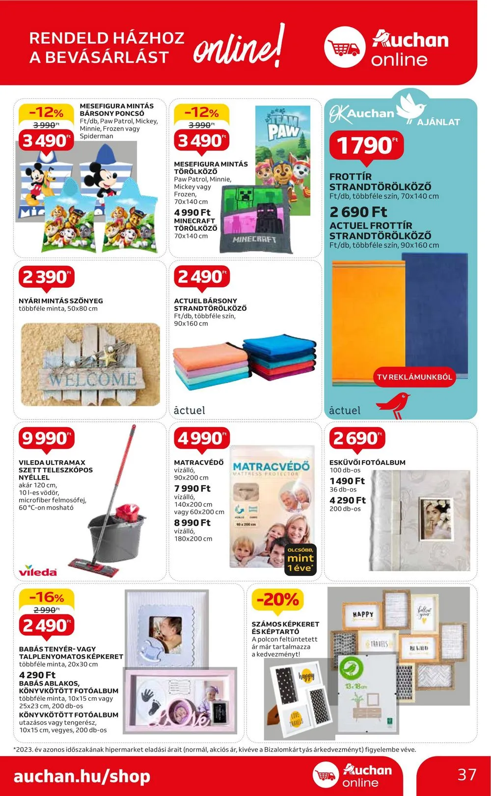 Auchan akciós újság Hipermarket 07.04–07.10 – 37. oldal